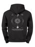 Herren Hoodie Backprint Sun & Moon | Kapuzensweatshirt mit Sonne Mond Design Spiritual Streetwear Style Neverless®preview