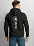 Herren Hoodie Backprint Tokio Japan Asien Statement Rückenaufdruck Motiv Kapuzen-Pullover Männer Fashion Streetstyle Neverless®preview
