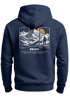 Herren Hoodie Backprint Wandern Himalaya Rückenaufdruck Motiv Kapuzen-Pullover Männer Fashion Streetstyle Neverless®preview