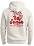 Herren Hoodie Backprint Weihnachten Retro Santa Claus XMAS-Pullover Männer Fashion Streetstyle Neverless®preview