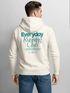 Herren Hoodie Everyday Running Club Kapuzensweatshirt mit Motivations-Print Sport Streetwear Fitness Style Neverless®preview
