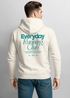 Herren Hoodie Everyday Running Club Kapuzensweatshirt mit Motivations-Print Sport Streetwear Fitness Style Neverless®preview