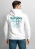 Herren Hoodie Everyday Running Club Kapuzensweatshirt mit Motivations-Print Sport Streetwear Fitness Style Neverless®preview