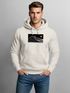 Herren Hoodie Expedition Unknown Kapuzensweatshirt Berglinien Print Adventure Design Männer Streetstyle Neverless®preview
