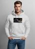 Herren Hoodie Expedition Unknown Kapuzensweatshirt Berglinien Print Adventure Design Männer Streetstyle Neverless®preview