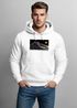 Herren Hoodie Expedition Unknown Kapuzensweatshirt Berglinien Print Adventure Design Männer Streetstyle Neverless®preview