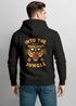 Herren Hoodie Into the Jungle | Kapuzensweatshirt mit Tiger Print und Retro Design Streetwear Fashion Männer Neverless®preview