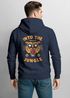 Herren Hoodie Into the Jungle | Kapuzensweatshirt mit Tiger Print und Retro Design Streetwear Fashion Männer Neverless®preview