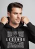 Herren Hoodie Legende Paisley Muster Kapuzen-Pullover Männer Neverless®preview