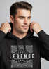 Herren Hoodie Legende Paisley Muster Kapuzen-Pullover Männer Neverless®preview