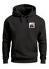 Herren Hoodie mit Bäumen Sonne Schlichtes Outdoor Brustmotiv Nature Logo Streetwear Fashion Streetstyle Neverless®preview
