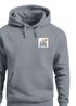 Herren Hoodie mit Bäumen Sonne Schlichtes Outdoor Brustmotiv Nature Logo Streetwear Fashion Streetstyle Neverless®preview