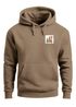 Herren Hoodie mit Bäumen Sonne Schlichtes Outdoor Brustmotiv Nature Logo Streetwear Fashion Streetstyle Neverless®preview