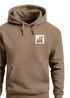Herren Hoodie mit Bäumen Sonne Schlichtes Outdoor Brustmotiv Nature Logo Streetwear Fashion Streetstyle Neverless®preview
