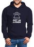 Herren Hoodie mit Spruch - Get In Loser - Ufo Moonworks®preview