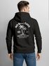 Herren Hoodie No Bad Days Kapuzensweatshirt mit Palmenmotiv  South Beach California Design Männer Fashion Streetstyle Neverless®preview