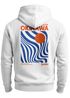 Herren Hoodie Okinawa Kyūshū | Kapuzenpullover mit Sonne Welle Print Vintage Japan Style Retro Grafik Print Neverless®preview