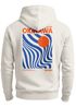 Herren Hoodie Okinawa Kyūshū | Kapuzenpullover mit Sonne Welle Print Vintage Japan Style Retro Grafik Print Neverless®preview