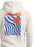 Herren Hoodie Okinawa Kyūshū | Kapuzenpullover mit Sonne Welle Print Vintage Japan Style Retro Grafik Print Neverless®preview