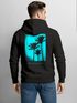 Herren Hoodie Palmenmotiv | Neverless Take Me to Paradise Design Summer Vibes Streetwear Männer Fashion Neverless®preview