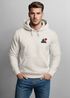 Herren Hoodie Red Sun Forest Design Kapuzensweatshirt Brustlogo Naturmotiv Fashion Streetstyle Neverless®preview
