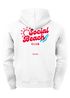 Herren Hoodie Social Beach Club | Kapuzensweatshirt mit Sonne Wellenmotiv Summer Streetwear Männer Fashion Streetstyle Neverless®preview
