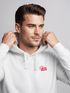 Herren Hoodie Social Beach Club | Kapuzensweatshirt mit Sonne Wellenmotiv Summer Streetwear Männer Fashion Streetstyle Neverless®preview
