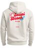 Herren Hoodie Social Beach Club | Kapuzensweatshirt mit Sonne Wellenmotiv Summer Streetwear Männer Fashion Streetstyle Neverless®preview
