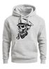 Herren Hoodie Totenkopf Kapitän Captain Skull Sailor Totenschädel Kapuzen-Pullover Männer Neverless®preview