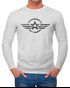 Herren Long-Sleeve Airforce Symbol Stern Army Military Aufdruck Emblem Langarm-Shirt Neverless®preview