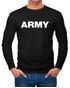 Herren Long-Sleeve Aufdruck Army Print Langarm-Shirt steetstyle Neverless®preview