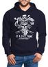 Herren Long-Sleeve Biker Motorrad Motiv Freedom is a full Tank Skull Totenkopf Neverless®preview