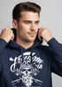 Herren Long-Sleeve Biker Motorrad Motiv Freedom is a full Tank Skull Totenkopf Neverless®preview