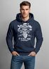 Herren Long-Sleeve Biker Motorrad Motiv Freedom is a full Tank Skull Totenkopf Neverless®preview