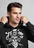Herren Long-Sleeve Biker Motorrad Motiv Freedom is a full Tank Skull Totenkopf Neverless®preview