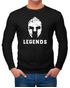 Herren Longsleeve Legends Legends Sparta Spartaner Helm Langarmshirt Neverless®preview