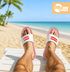Herren mit Spruch BUMS BAR –Gadget Malle, Festival JGA Männerurlaub– Witzige Badeschlappen für Urlaub Moonworks®preview