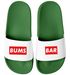 Herren mit Spruch BUMS BAR –Gadget Malle, Festival JGA Männerurlaub– Witzige Badeschlappen für Urlaub Moonworks®preview
