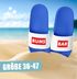 Herren mit Spruch BUMS BAR –Gadget Malle, Festival JGA Männerurlaub– Witzige Badeschlappen für Urlaub Moonworks®preview