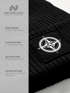 Herren Mütze Beanie Kompass Wintermütze mit Aufdruck Outdoor Print Strickmütze Rippstrick Neverless®preview