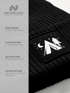 Herren Mütze Beanie mit Aufdruck Camping Logo Patch Wintermütze Print Strickmütze Rippstrick Neverless®preview