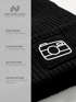 Herren Mütze Beanie Patch Logo Kamera Geschenk Fotograf Wintermütze Aufdruck Print Strickmütze Rippstrick Neverless®preview