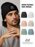 Herren Mütze Beanie Patch Polygon Teddy Bär Aufdruck Wintermütze Aufdruck Print Strickmütze Männer Neverless®preview