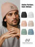 Herren Mütze Beanie Patch Polygon Teddy Bär Aufdruck Wintermütze Aufdruck Print Strickmütze Männer Neverless®preview