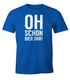 Herren Party T-Shirt Oh schon Bier Uhr Fun-Shirt Moonworks®preview