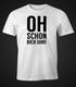 Herren Party T-Shirt Oh schon Bier Uhr Fun-Shirt Moonworks®preview