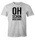 Herren Party T-Shirt Oh schon Bier Uhr Fun-Shirt Moonworks®preview