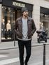Herren Strickmütze mit Fleecefutter| gefütterte Wintermütze Winddicht Rippstrick | Outdoor Sport Neverless®preview