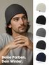 Herren Strickmütze Rippstrick Outdoor Wintermütze ungefüttert Beanie für Männer Neverless®preview