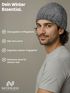 Herren Strickmütze Wintermütze Winddicht Rippstrick Outdoor Sport Strickbeanie Neverless®preview